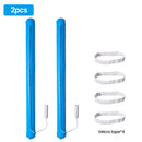 Foldable Camping Lantern RGB LED Inflatable Emergency Tent Lights (2 Sets) Newly