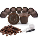 3pcs Refillable Reuse Coffee Capsule Filters for Nespresso Machine (Coffee)