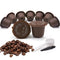 3pcs Refillable Reuse Coffee Capsule Filters for Nespresso Machine (Coffee)