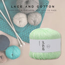 1 Roll Two Strands Soft Cotton Rope DIY Sewing Knitting Craft Twine Thread Co