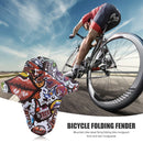 Bicycle Front Rear Wheel Wings Fender Plastic Mountain Bike Fixed Gear Mudg