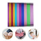 55pcs Straight Knitting Needles Alumina Crochet Hooks Weaving Craft Tools