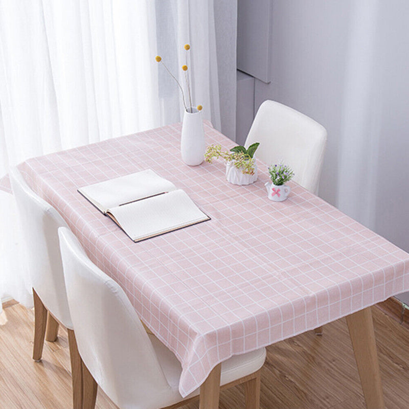 Nordic Table Cloth Waterproof Oil-proof Desk Cover Picnic Mat Home Kitchen De