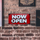 Now Open Tin Plate Retro Metal Sign Home Decor Wall Cafe Iron Painting Craft