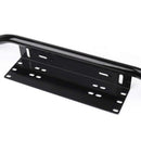 Universal Car Licence Plate Holder SUV Jeep Fog Lamp Mounting Frame (Black)