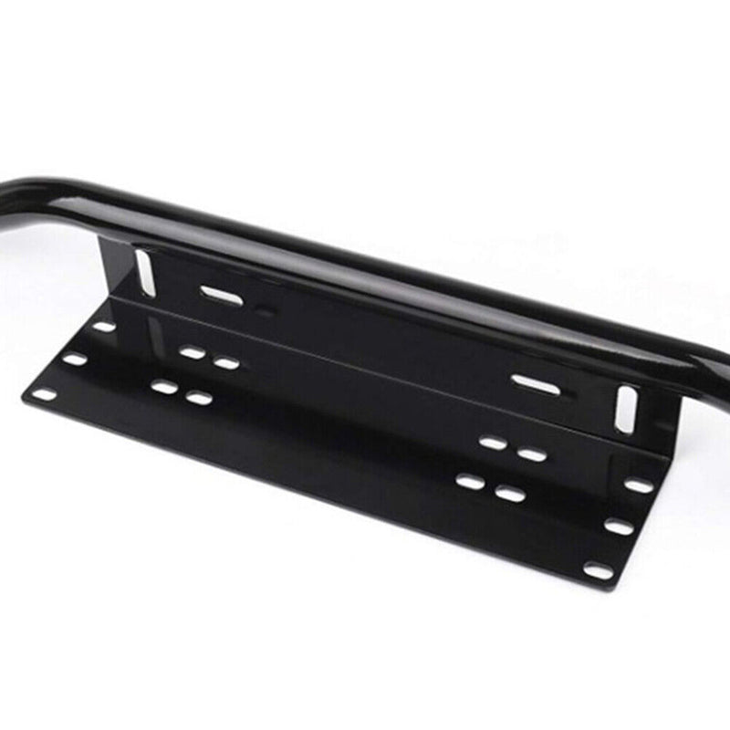 Universal Car Licence Plate Holder SUV Jeep Fog Lamp Mounting Frame (Black)