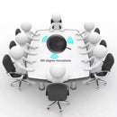 Desktop 3.5mm Conference Microphone 360 Omnidirectional PC Condenser Mic