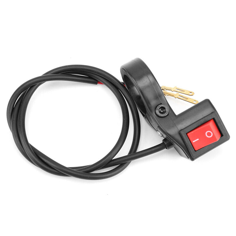 E-Bike Motorcycle Handlebar Headlight Switch for Motorcycle ATV Black Parts