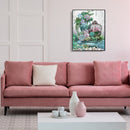 Painting By Numbers Flower DIY Oil Coloring Canvas Paint Drawing Pictures