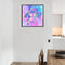 #A 5D Diamond Painting Kit Purple Bear Full Round Drill DIY Picture Home Decor