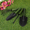 4pcs Garden Tools Set Trowel Rake Shovel Heavy Duty k Ergonomic X1V8 Metal S7S7
