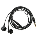 Sports Headphone Universal Phone Metal Headphones Ear Style(Black) Newly