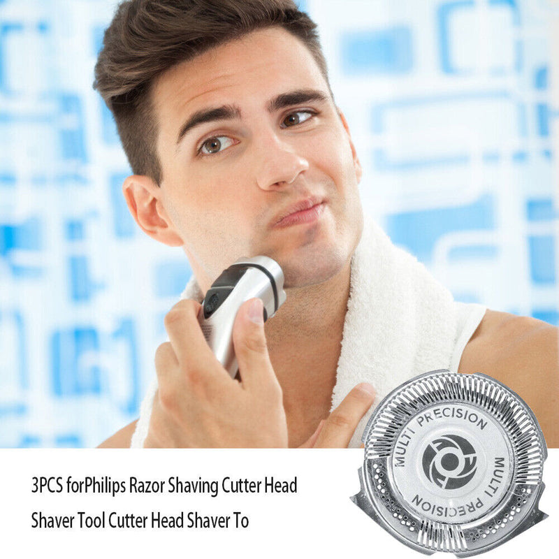 Men Beard Shaver Heads Round Razor Replacement Blades Spare Parts for SH70 SH90