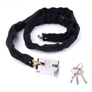 Vehicle Protection 0.65M Long Chain Lock Padlock Anti-theft Bicycle Scooter