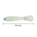 5pcs 10cm 6g Bionic Loach Fishing Lures Artificial Soft Baits (Luminous) Newly