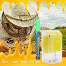 Beekeeper Marker Bottle with Marking Pens Queen Beekeeping Tool (Green)