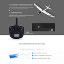 Wltoys XK A800 4CH RC Plane Assembly Glider with 2.4GHz Transmitter Battery