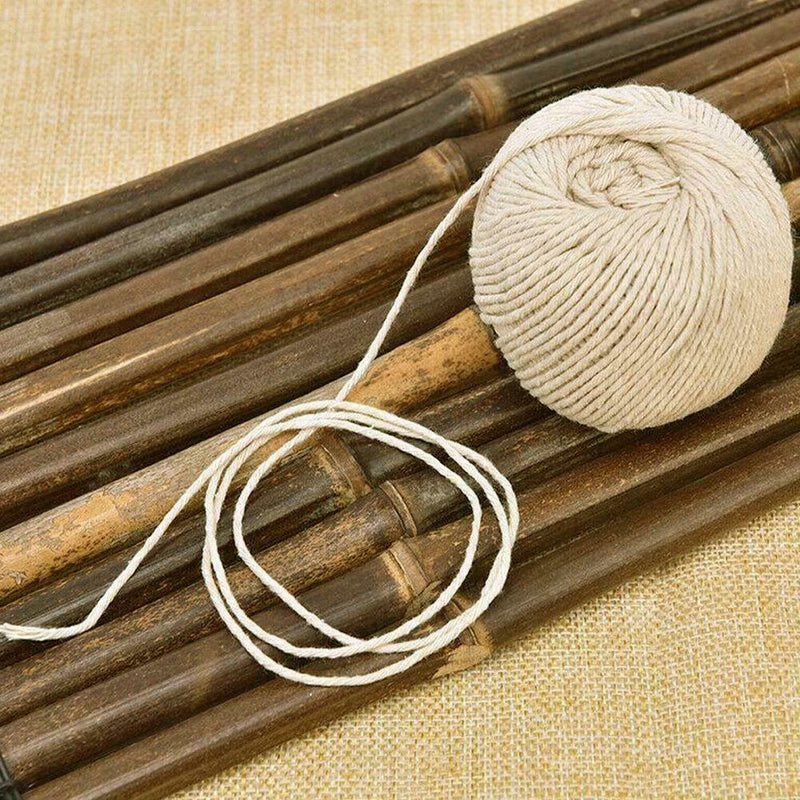 70m Cotton Thread Meat Sausage Tie Rope Drawstring Kitchen Cooking Tools E7D8