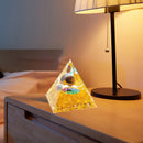 Ogan Pyramid Handmade Crushed Stone Energy Tower Pyramid Jewelry (A)