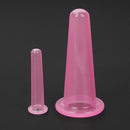 2pcs Vacuum Face Massage Cup Silicone Cupping Suction Can for Facial Leg Arm