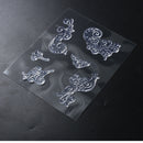 DIY Silicone Seals Scrapbooking Card Transparent Clear Stamp Silicone Dense