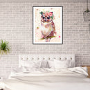 DIY Full Round Drill Diamond Painting Animal Mosaic Rhinestone Art