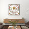 Partial Cross Stitch 14CT Cotton Thread DIY Sweet Home Printed Embroidery