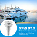 Thru Hull Bilge Pump Drain Vent Hose Fitting for Boat Marine Yachts (3/4) Newly