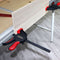 2pcs Woodworking Work Bar F Clamps DIY Quick Ratchet Release Squeeze Clip Newly