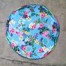Summer Beach Towels Retro Floral Printed Blanket Yoga Mat Tippet