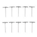 10X Steel Wire Wheel Brushes Cup Rust Accessories Rotary Tool