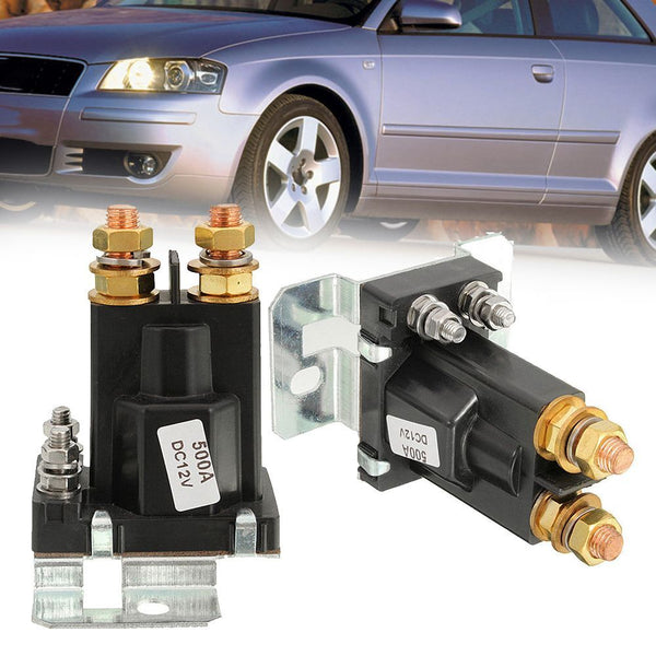 Yacht Dual Battery Isolator 12V AMP 500A Relay Car Starter On/Off Power Switch