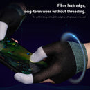 2pcs Sweat Proof Touch Screen Gaming Finger Thumb Sleeve Gloves for PUBG Game