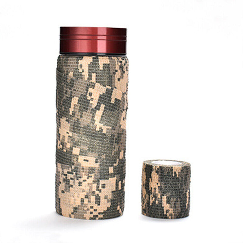 4 Roll Camouflage Wrap Bandage 4.5m Self-Adhesive Stretch Medical Outdoor T
