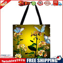 Butterfly flower Printed Shoulder Shopping Bag Casual Large Tote Handbag