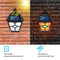 Retro Hex LED Solar Lamp Dynamic Falme IP65 Outdoor Path Ground Wall Light Newly
