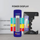 Card Type Power Tester LCD Display Easy Use for C D N AA AAA 9V 1.5V Button Cell