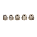 5pcs Aluminum 3.175mm 48DP 16T 17T 18T 19T 20T Pinion Motor Gear for 1/10 R
