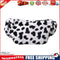 Casual Cow Printed Handbag Women Shoulder Crossbody Bag Plush Dumpling Tote