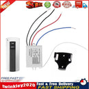 Wireless 220V Lamp Remote Control Switch Receiver Transmitter (1 Relay) Newly