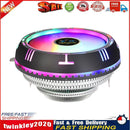LANSHUO Low Profile Rainbow RGB CPU Cooler 90mm Fan for X79 X99 LGA 2011 Newly