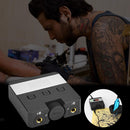 LED Digital Display Tattoo Power Supply Dual Mode for Rotary Coil Tattoo Gu