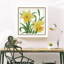 Partial Cross Stitch Kit March 14CT Counted DIY Needlework Decor (H425)