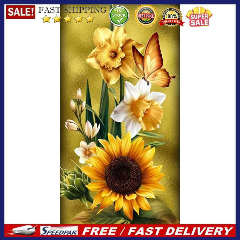 Diamond Painting 5D Sunflower DIY Full Square Drill Mosaic Picture Crafts A