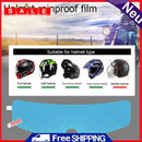 Waterproof motorcycle helmet visor shield film kit - coating rain protection fo