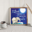 5D Diamond Painting Kit Elephant Full Square Drill DIY Wall