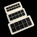 3Pcs Square Fondant Cookie Cutter Cake Chocolate Molds J1Y5 Decorating C0F3