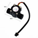 1.75MPa Flowmeter Hall Flow Sensor for 1/2 inch Water Heater Water Flow Sensor