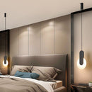 Geometry Round Design Bedside Lamp Modern Style Pendant Lamp LED Ceiling Light
