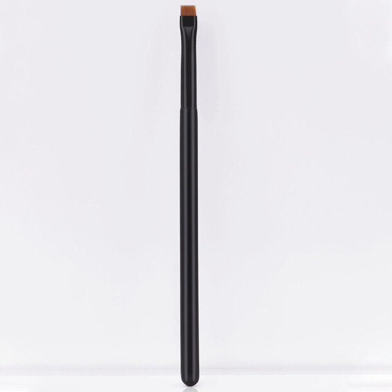 Professional Fine Makeup Brush Black Flat Fine Eyeliner Eyebrow Make Up Brush